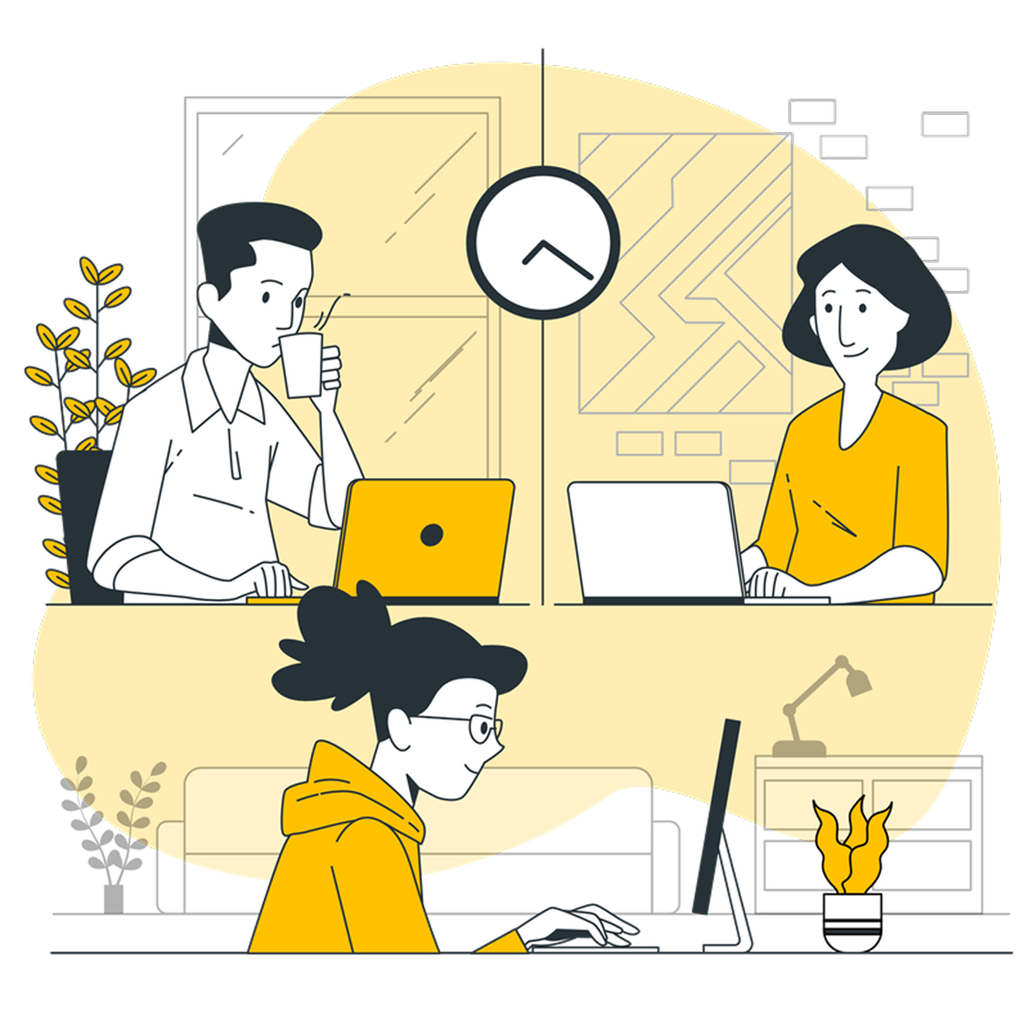 Team illustration